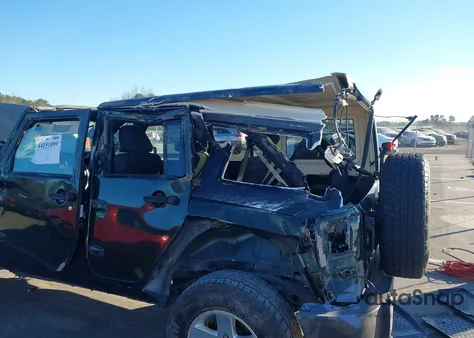 2011 Jeep Wrangler Unlimited Sport from USA, damaged, VIN 1J4BA3H13BL553516